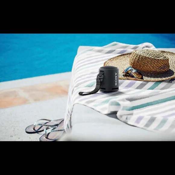 Sony SRSXB13/B Smart XB13 Waterproof IP67 Portable Bluetooth Speaker With EXT...